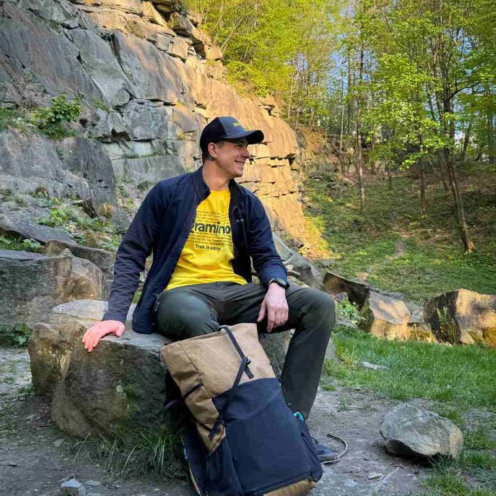 Pánské tričko Gramino Gearlist 7 Originální tričko značky Gramino s tématikou dálkových treků a ultralightu.