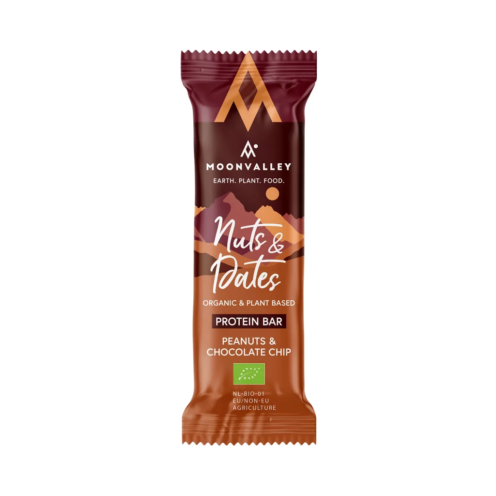 Moonvalley Nuts and Dates Bar - Arašídy s čoko čipsy