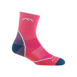 Darn Tough Kids Light Hiker Micro Crew Lightweight Hiking Sock 3023 Raspberry