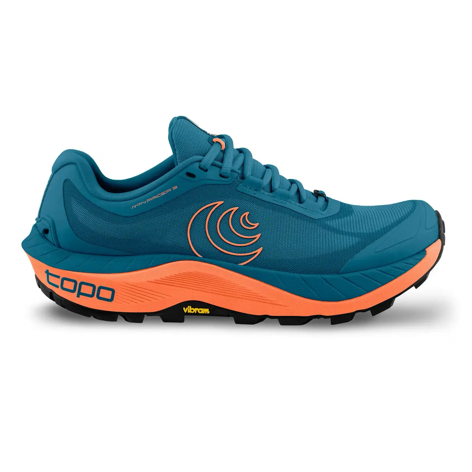 Topo Athletic MTN Racer 3 Men Trailové Boty Pánské Blue Orange 01