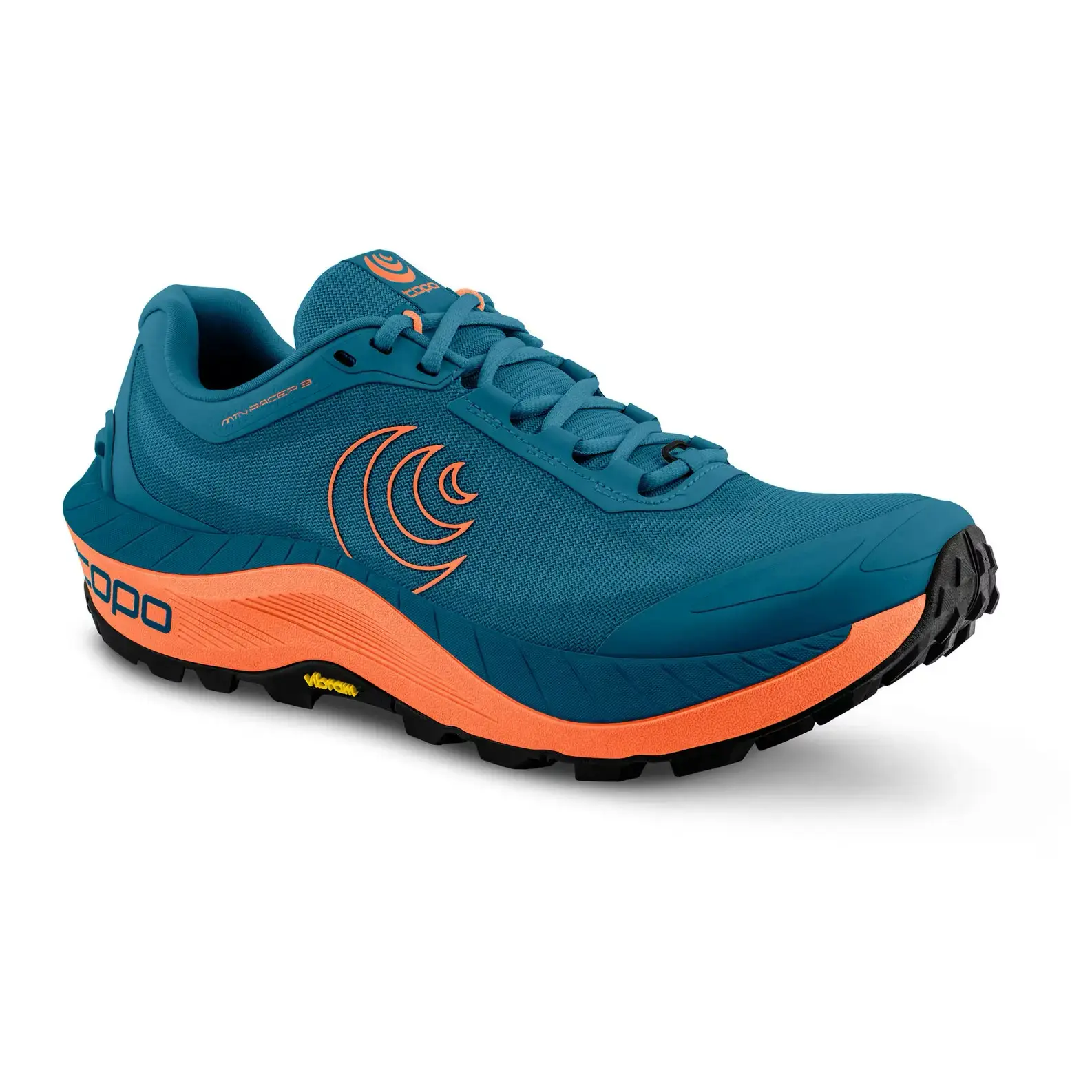 Topo Athletic MTN Racer 3 Men Trailové Boty Pánské Blue Orange 04
