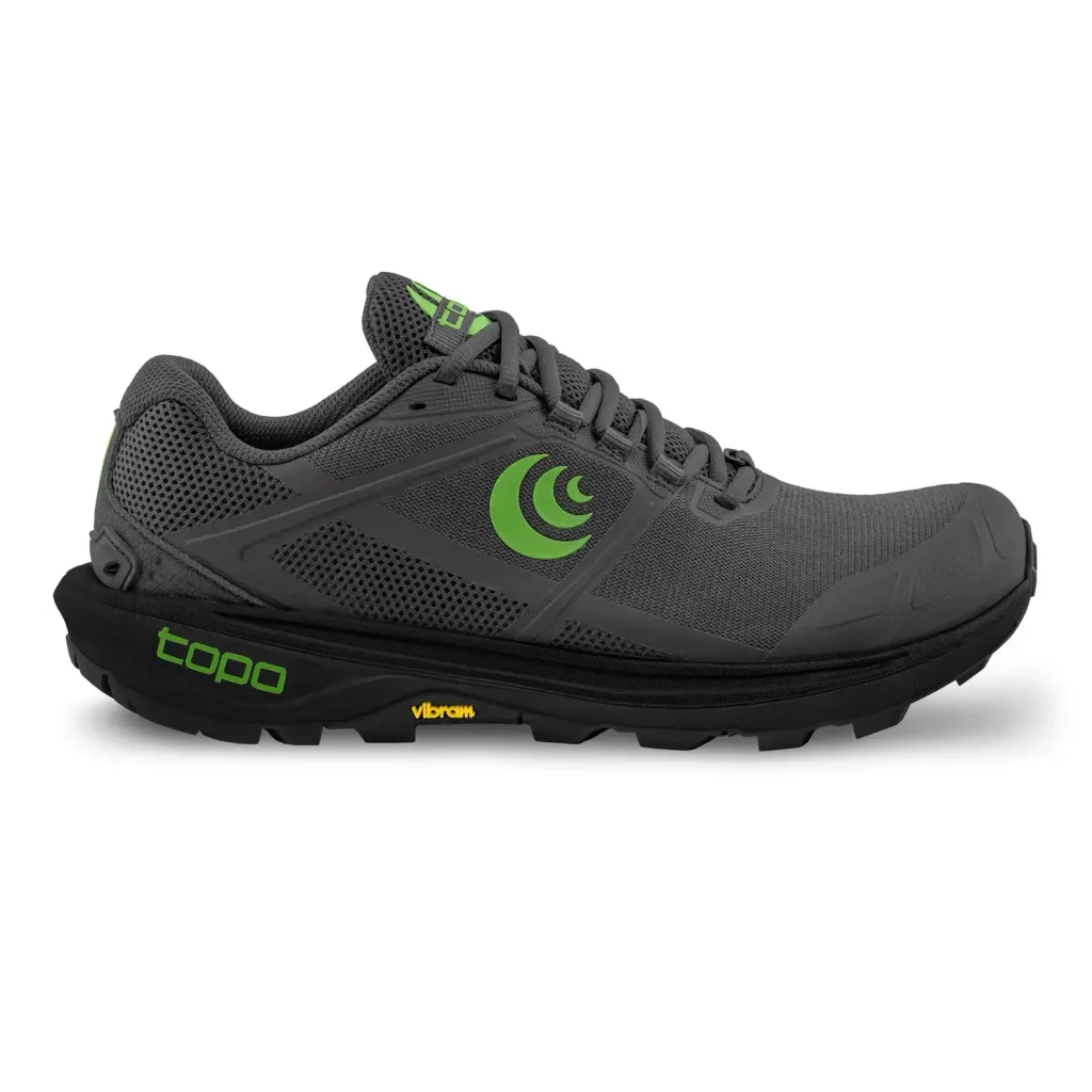 Levně Topo Athletic Terraventure 4 Men – Dark Grey / Green, 42,5 EU