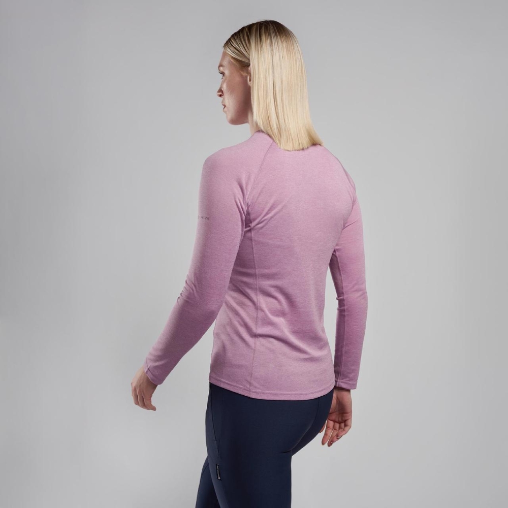 Montane Wms Dart Long Sleeve T Shirt Allium 03