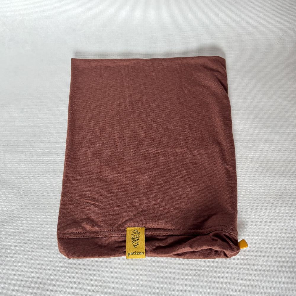 Patizon Merino Tube Brown Neck Warmer 01