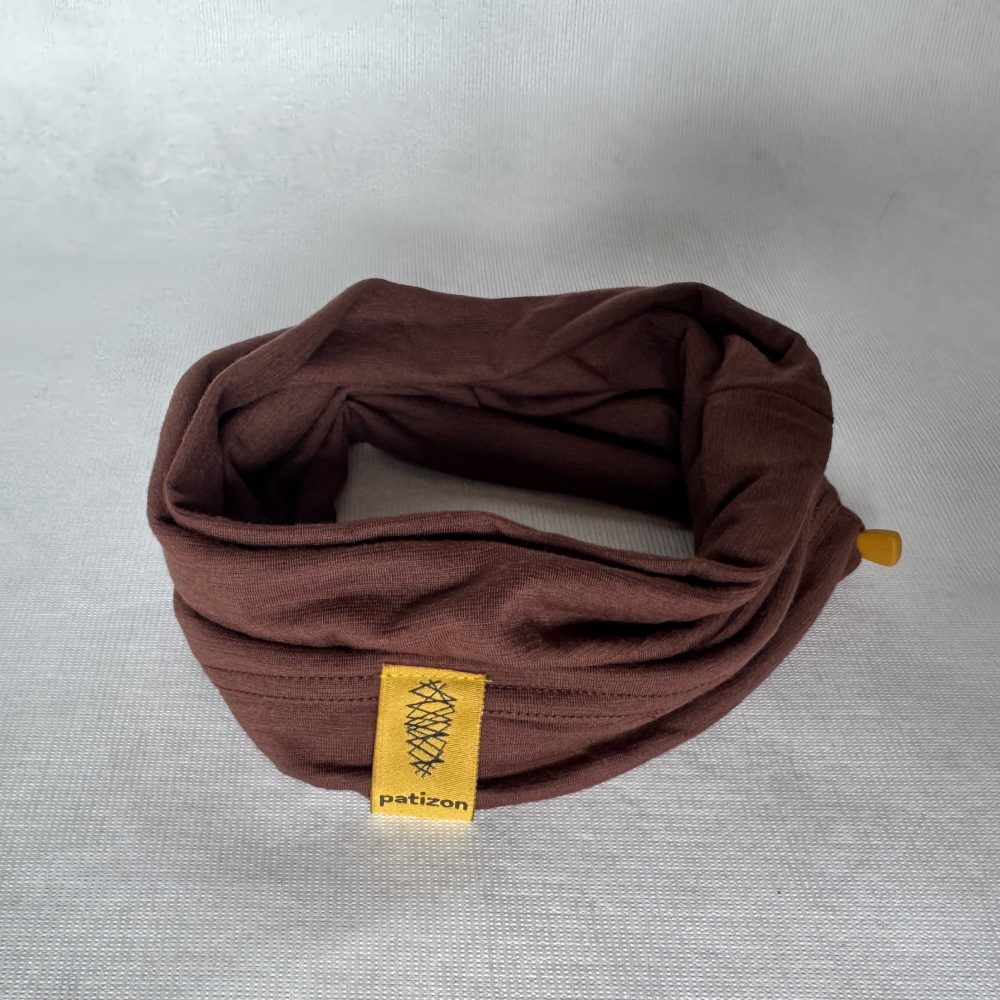 Patizon Merino Tube Brown Neck Warmer 02