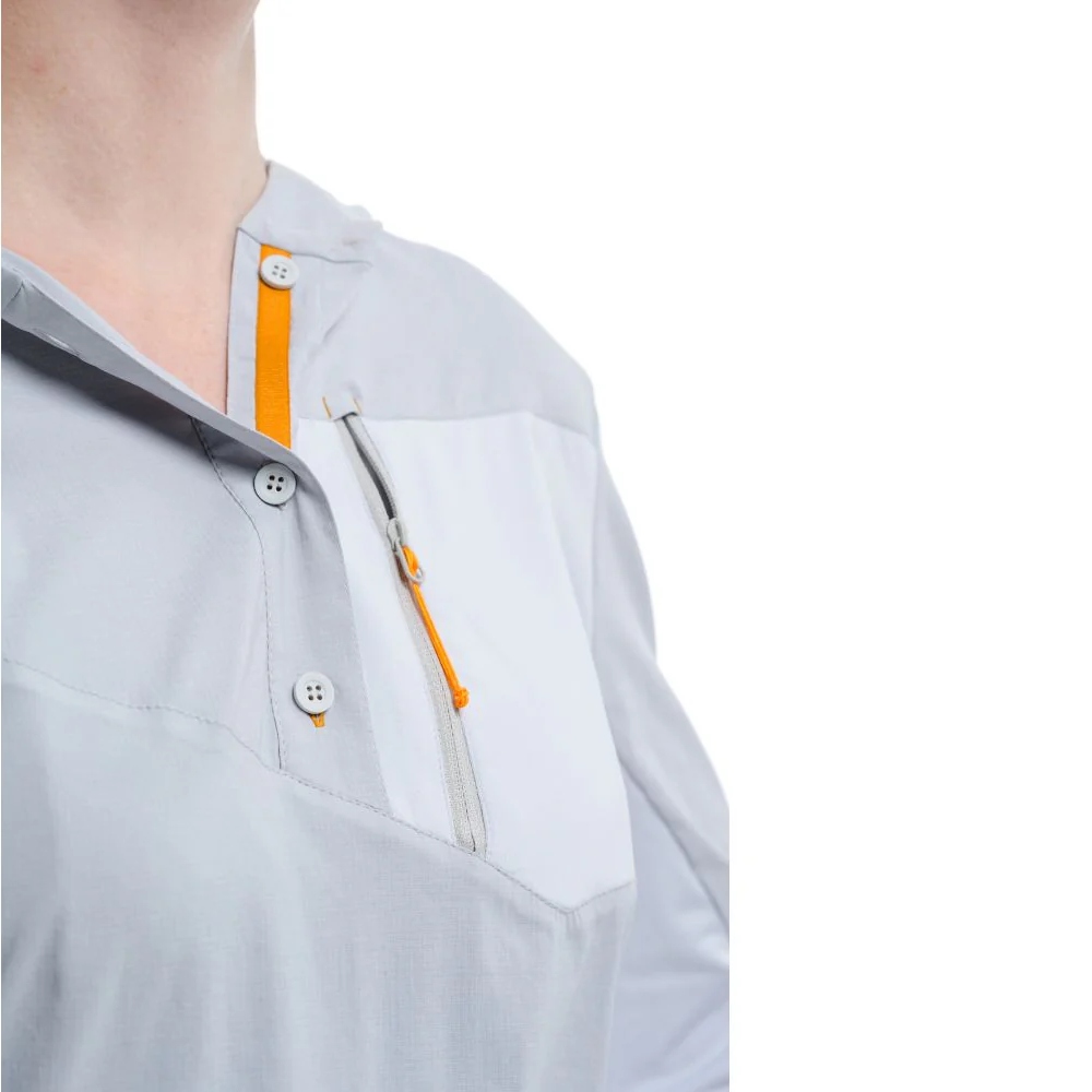 Turbat Maya Hood Trek Wmn Glacier Gray 03