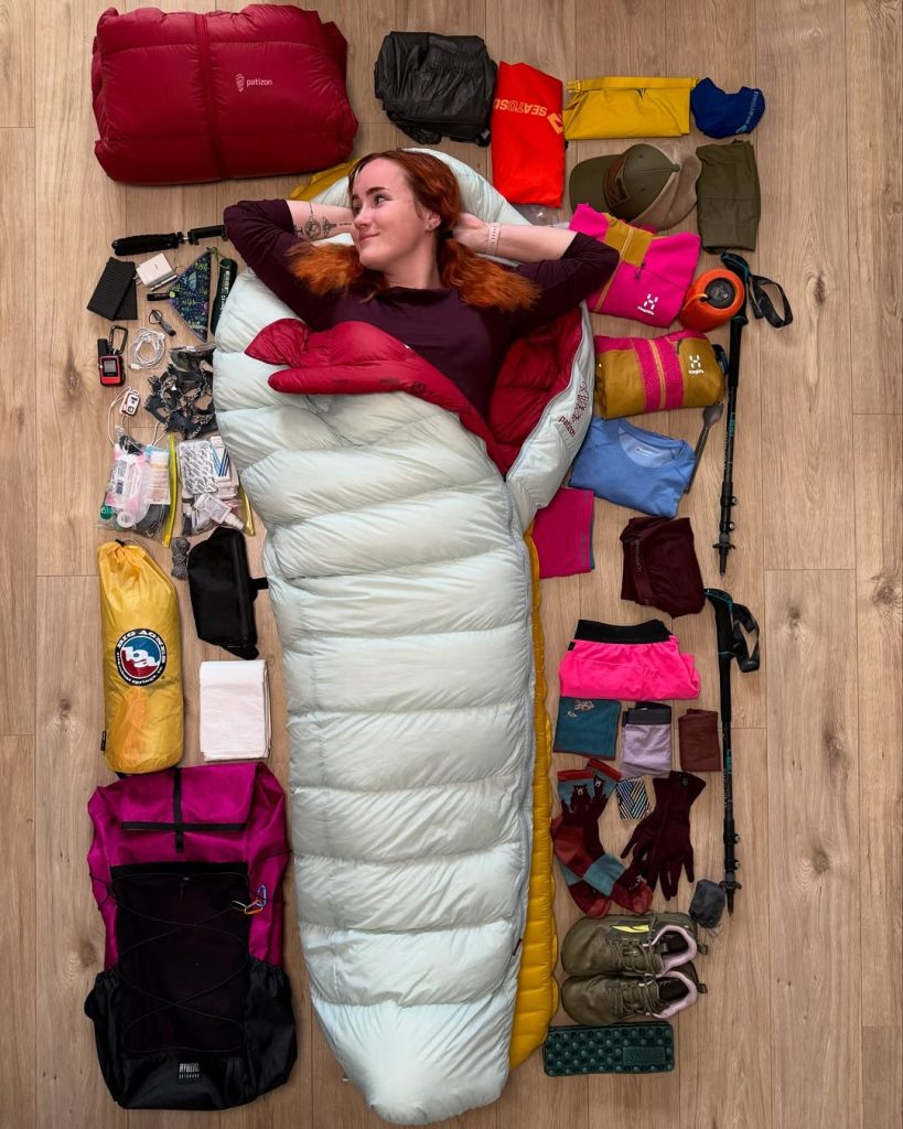 Aneta Valachová Gear List PCT – Gramino